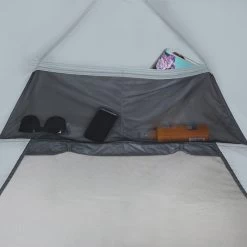 Terra Nation - Kau Kohu Plus Zonnescherm, RPET Bruin -Meubilair Verkoopwinkel Terra Nation Kau Kohu Plus Sonnenschutz blau Detail Innentasche