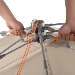 Terra Nation - Kau Kohu Plus Zonnescherm, RPET Bruin -Meubilair Verkoopwinkel Terra Nation Kau Kohu Plus Sonnenschutz rPET braun Detail 2