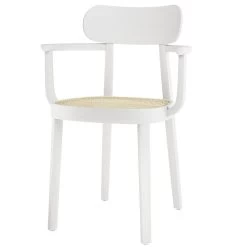 Thonet - 118 F Armstoel Buis Vlechtwerk