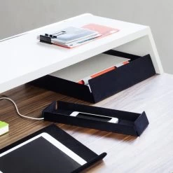 Thonet - S 1200 Secretaris 12 Thonet - S 1200 Secretaris -Meubilair Verkoopwinkel Thonet S 1200 Sekretaer Schreibitsch Wohnbereich weiss Nussbaum Ambiente