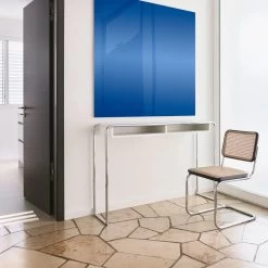 Thonet - S 32 Draagvleugel -Meubilair Verkoopwinkel Thonet S 32 Stuhl Chrom Buche schwarz gebeizt Rohrgeflecht Flur Situation