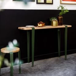 TipToe - Lima Consoletafel -Meubilair Verkoopwinkel TipToe LIMA Konsolentisch Eiche rosmarin Situation 2