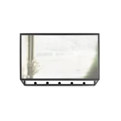 Umbra - Cubiko Organisator Met Spiegel, Zwart