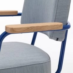 Vitra - Fauteuil Direction Pivotant Bureaustoel -Meubilair Verkoopwinkel Vitra Fauteuil Direction Pivotant Buerostuhl Eiche natur eisgrau melange Detail