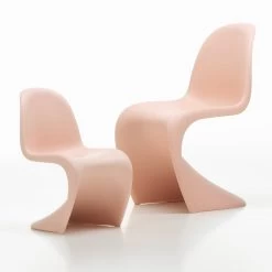 Vitra - Panton Junior -Meubilair Verkoopwinkel Vitra Panton Junior zartrose Panton Chair zartrose