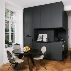 Vitra - Guéridon Eettafel -Meubilair Verkoopwinkel Vitra Wire Chair DKR 2 warmgrey Ambientebild