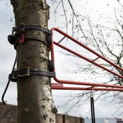 Weltevree - Swing Schommel, Koraalrood -Meubilair Verkoopwinkel Weltevree Swing Schaukel korallenrot Gurte Halterung 2