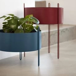 Woud - Pidestall Plantenbak -Meubilair Verkoopwinkel Woud Pidestall Pflanzenbehaelter Ambiente 2 1