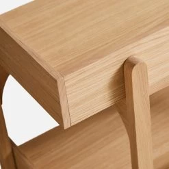 Woud - Utility Plank -Meubilair Verkoopwinkel Woud Utility Regal Eiche weiss pigmentiert Detail