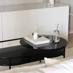 Woud - Verde Salontafel, Zwart Marmer -Meubilair Verkoopwinkel Woud Verde Couchtisch Ambiente 3