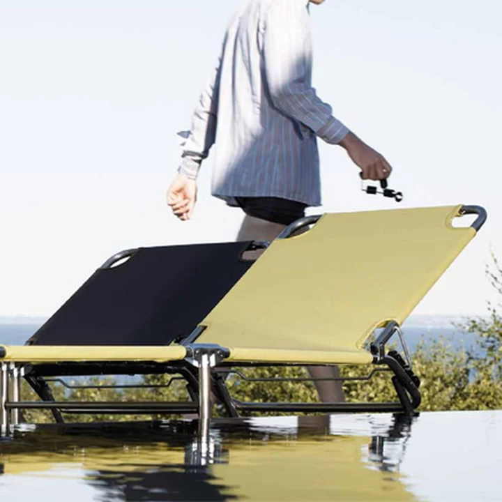 Fiam - Driepoot Aluminium Ligstoel Amigo 3 Fiam - Driepoot Aluminium Ligstoel Amigo - Afbeelding 3