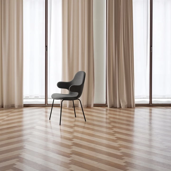 &Tradition & Tradition - Catch JH15 Fauteuil, Grijs ( Hallingdal 65 130 ) 2 &Tradition & Tradition - Catch JH15 Fauteuil, Grijs ( Hallingdal 65 130 ) - Afbeelding 2