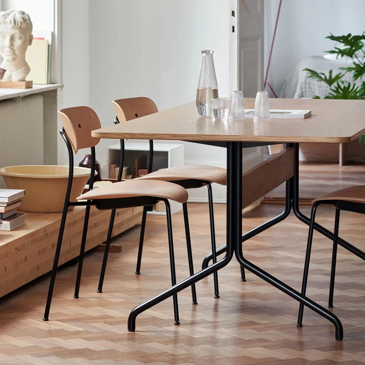 &Tradition & Tradition - Pavilion Dining Eettafel 6 &Tradition & Tradition - Pavilion Dining Eettafel - Afbeelding 6