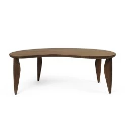 Ferm Living - Feve Coffee Table 120 X 60 Cm, Walnoot