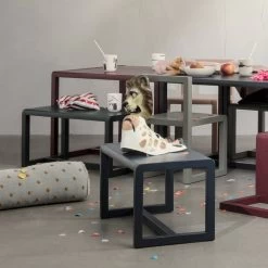 Ferm Living - Little Architect Bank -Meubilair Verkoopwinkel ferm Living Little Architect Bench Chair Table Ambiente
