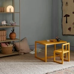 Ferm Living - Little Architect Tafel 13 Ferm Living - Little Architect Tafel -Meubilair Verkoopwinkel ferm Living Little Architect Tisch gelb kidsroom Ambiente 1
