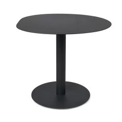 Ferm Living - Pond Dining Table, H 72 X Ø 88 Cm, Zwart