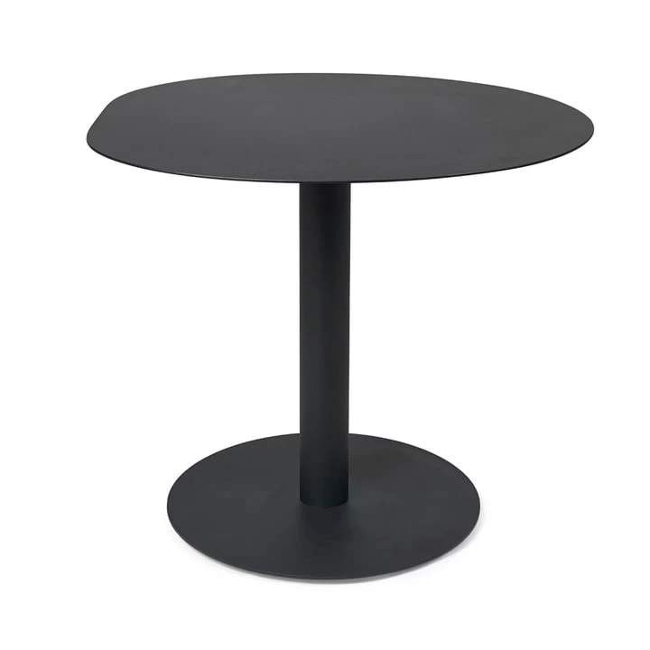 Ferm Living - Pond Dining Table, H 72 X Ø 88 Cm, Zwart 1 Ferm Living - Pond Dining Table, H 72 X Ø 88 Cm, Zwart