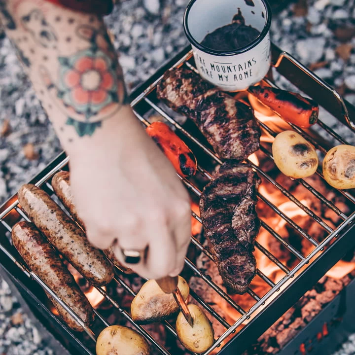 Höfats - Grillrooster Voor Beer Box Brazier 3 Höfats - Grillrooster Voor Beer Box Brazier - Afbeelding 3