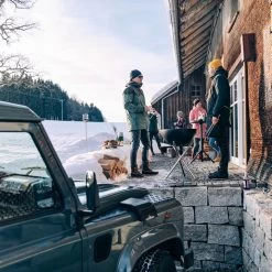 Höfats - Bowl Vuurschaal -Meubilair Verkoopwinkel hoefats Bowl Feuerschale Drehbeine Grill Ambiente