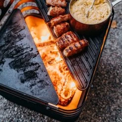 Höfats - Plancha Plate Voor Cube, Zwart 7 Höfats - Plancha Plate Voor Cube, Zwart -Meubilair Verkoopwinkel hoefats Cube Feuerkorb Situation 5