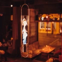 Höfats - Spin Hangvuur -Meubilair Verkoopwinkel hoefats Spin Haengefeuer 120 silber Situation