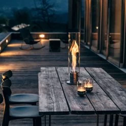 Höfats - Spin Tafelbrand -Meubilair Verkoopwinkel hoefats Spin Tischfeuer klein auf Tisch Ambiente