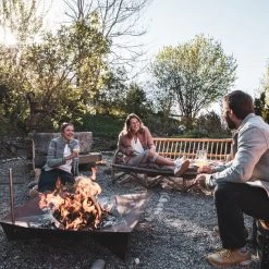 Höfats - Triple Vuurschaal -Meubilair Verkoopwinkel hoefats Triple Feuerschale Ambiente 2022 2