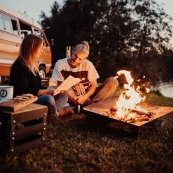 Höfats - Triple Vuurschaal -Meubilair Verkoopwinkel hoefats Triple Feuerschale Situation 3