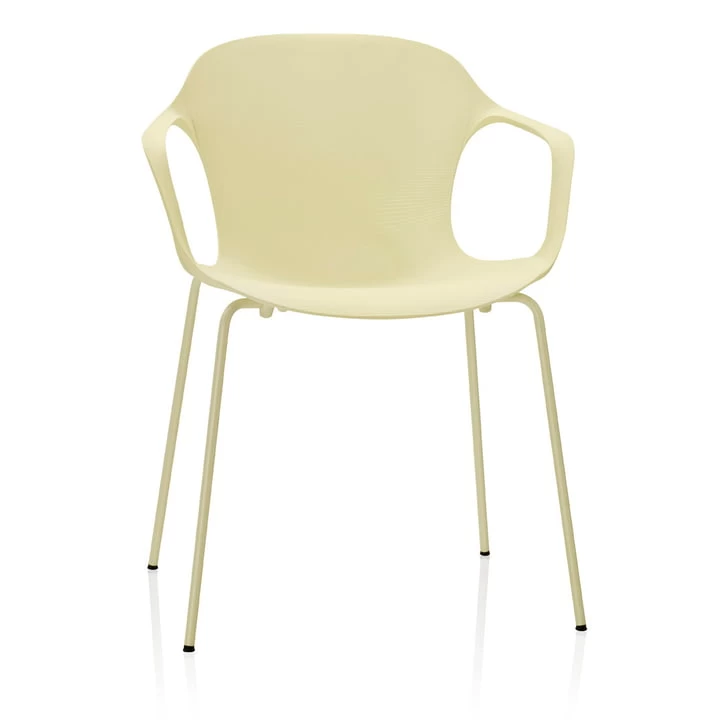 Fritz Hansen - Nap Fauteuil KS60, Melk Wit/verchroomd 2 Fritz Hansen - Nap Fauteuil KS60, Melk Wit/verchroomd - Afbeelding 2