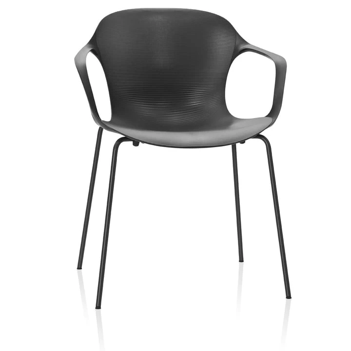 Fritz Hansen - Nap Fauteuil KS60, Melk Wit/verchroomd 3 Fritz Hansen - Nap Fauteuil KS60, Melk Wit/verchroomd - Afbeelding 3