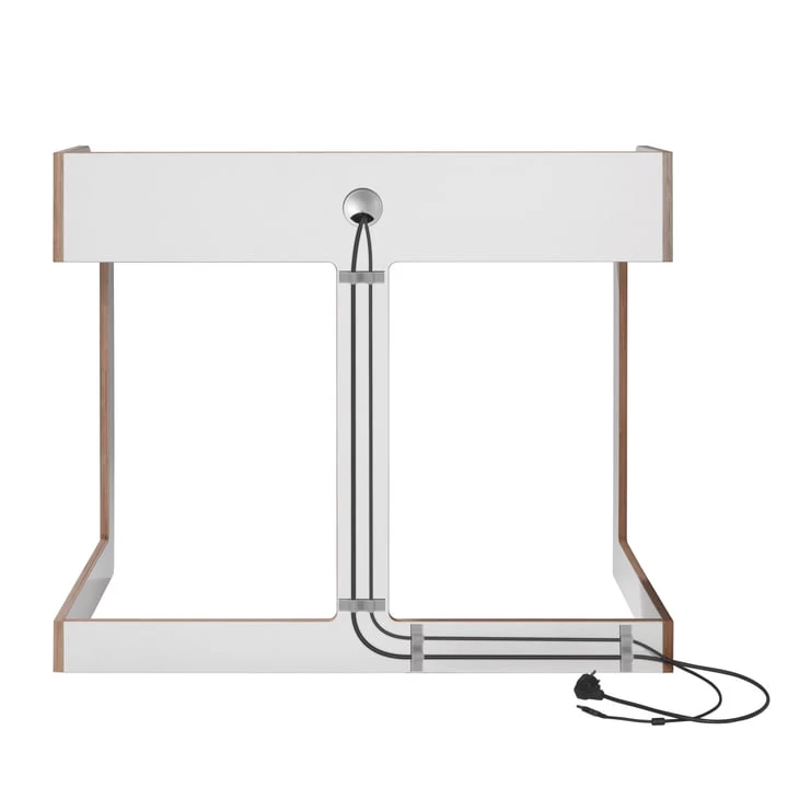 Müller Small Living - Plane Bureau, Wit 2 Müller Small Living - Plane Bureau, Wit - Afbeelding 2