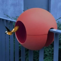 Rephorm - Ballcony Birdball Voederstation -Meubilair Verkoopwinkel rephorm ballcony birdball Futterstelle rot Ambiente