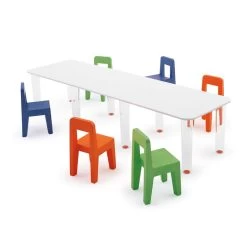 Magis - Little Flare Tafelpoot Met Pennenhouder -Meubilair Verkoopwinkel seggiolina pop Life original 2