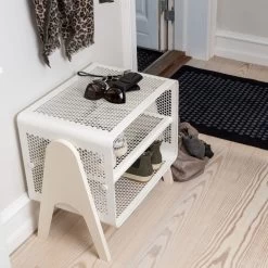 Tica Copenhagen - Losse Schoenenrek 13 Tica Copenhagen - Losse Schoenenrek -Meubilair Verkoopwinkel tica copenhagen Stand Schuhregal 55 x 35 x 50 cm weiss Ambiente