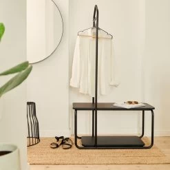 Yunic - R50 Yunic, Zwart 10 Yunic - R50 Yunic, Zwart -Meubilair Verkoopwinkel yunic R50 Stummer Diener schwarz Situation 3