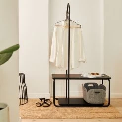 Yunic - R50 Yunic, Zwart 12 Yunic - R50 Yunic, Zwart -Meubilair Verkoopwinkel yunic R50 Stummer Diener schwarz Situation 4